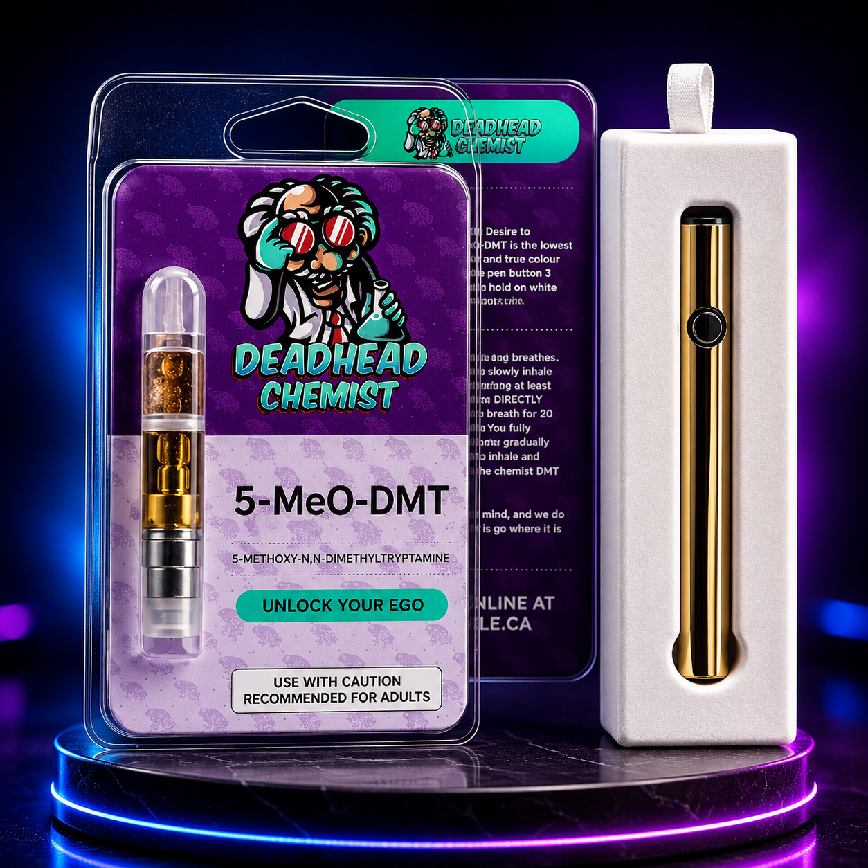 Deadhead Chemist 5-Meo-DMT (Cartridge) .5mL
